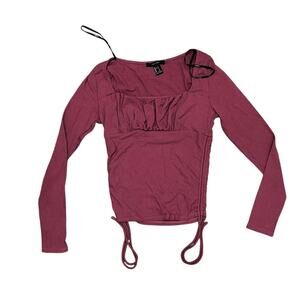 Forever 21 Pink Women’s Long Sleeve Shirt Size Small